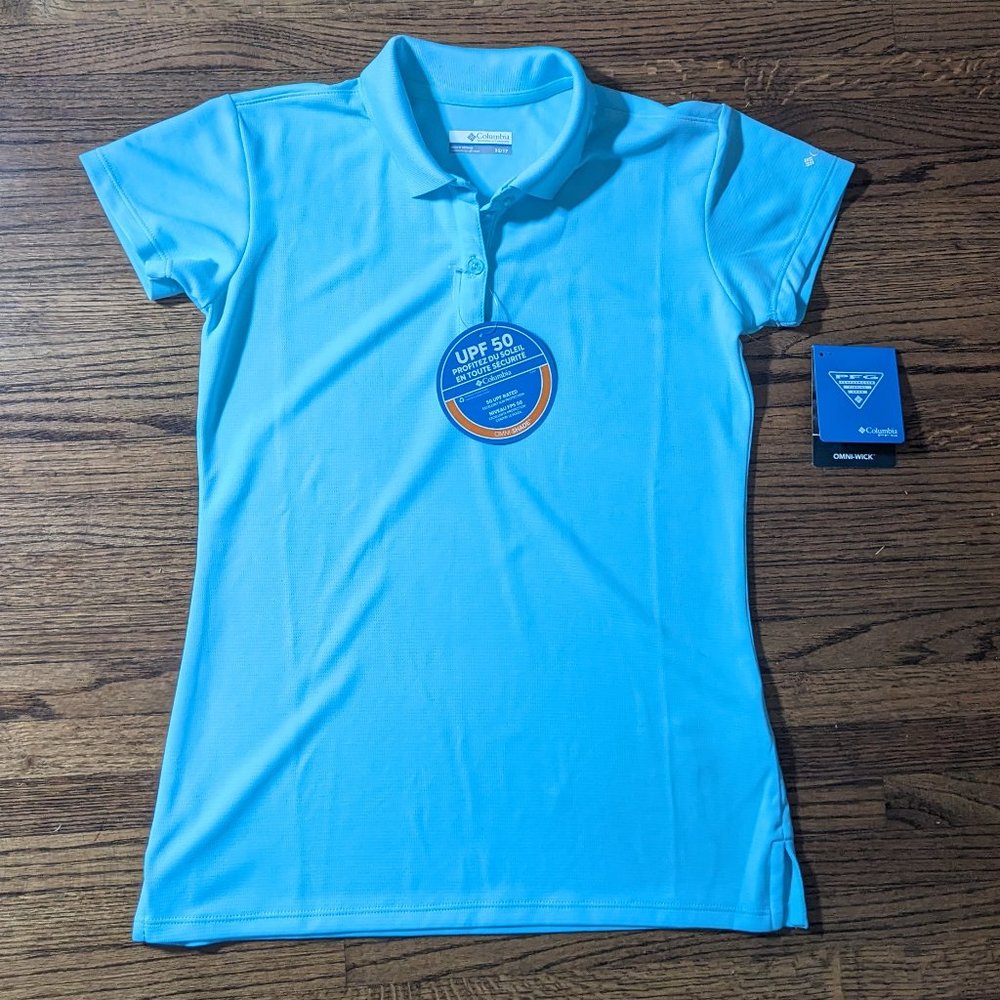 Columbia Womens PFG Golf Polo